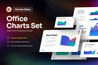 Monster Slides Office Chart Set